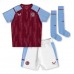 Camiseta Aston Villa Clement Lenglet #17 Primera Equipación Replica 2023-24 para niños mangas cortas (+ Pantalones cortos)